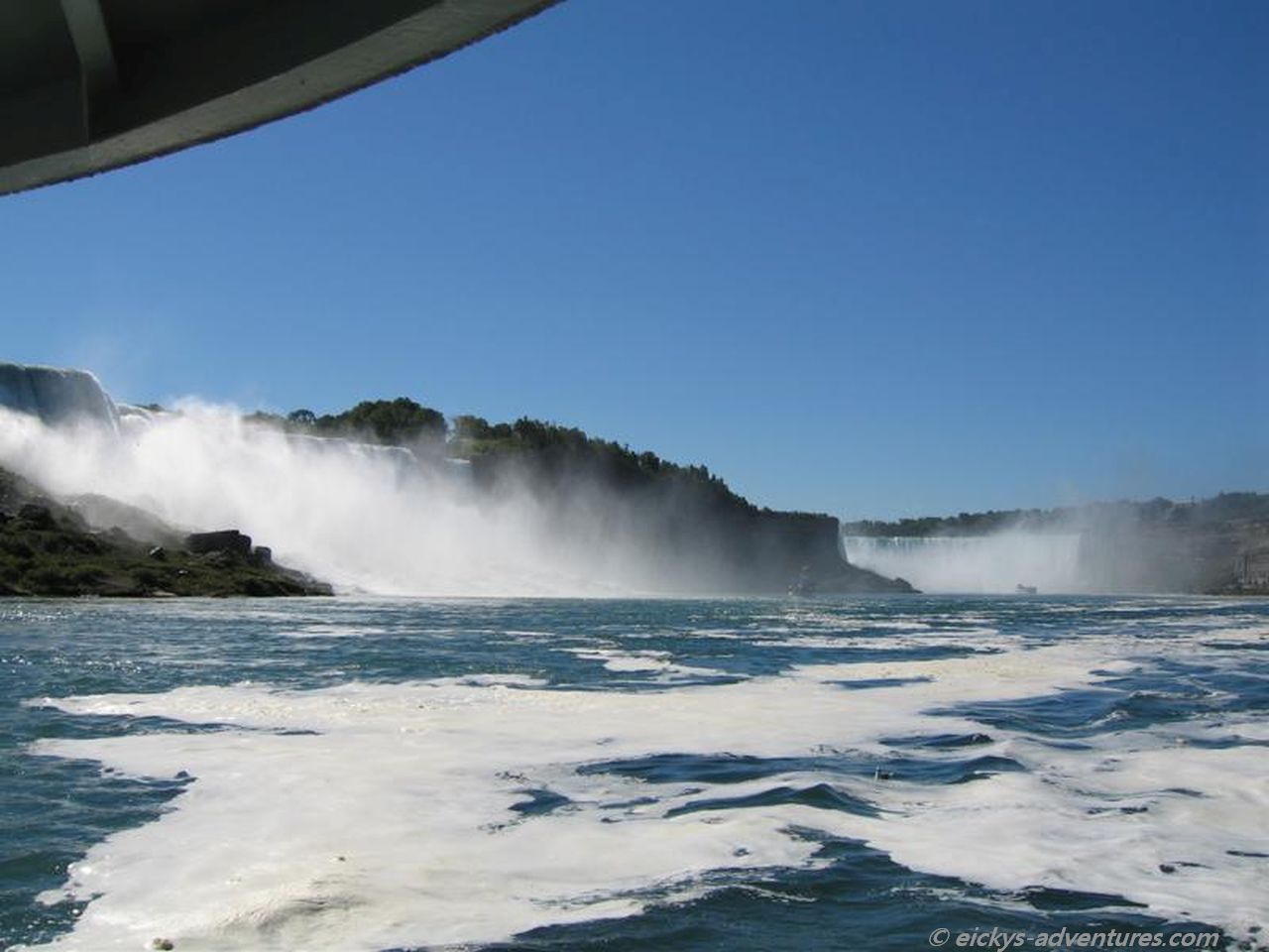 Maid-of-the-Mist-Tour: Amercian Falls Maid-of-the-Mist-Tour: Amercian Falls