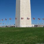 Flaggenmast am Washington Monument