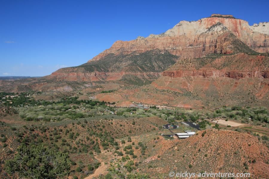 Ausblick vom Watchman Trail im Zion National Park Ausblick vom Watchman Trail im Zion National Park