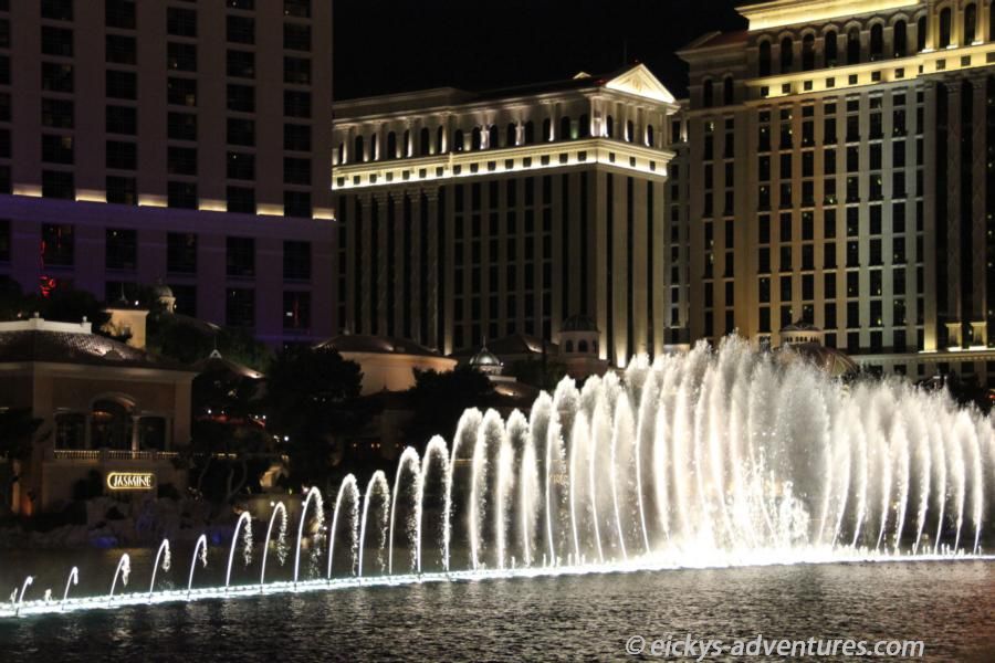 Wasserfontänen am Bellagio - Las Vegas