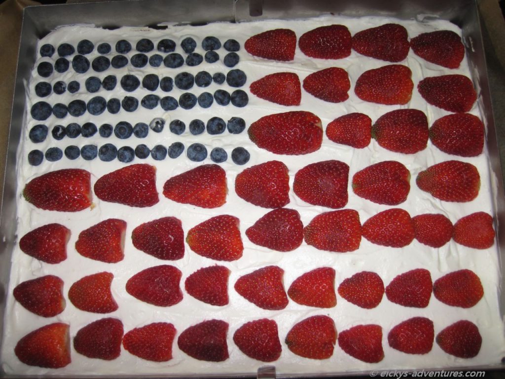 Flaggenkuchen