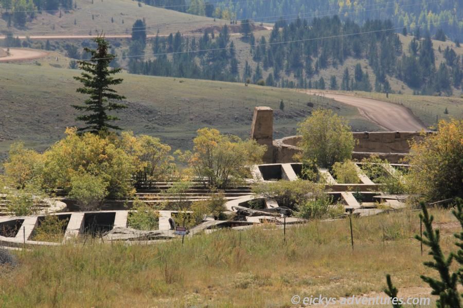 Wasserbecken der Independence Mill Wasserbecken der Independence Mill