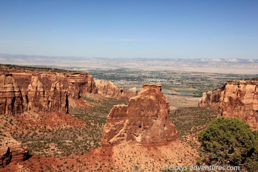Pipe Organ und Independence Monument - Grand View - Rim Rock Drive - Colorado National Monument Pipe Organ und Independence Monument - Grand View - Rim Rock Drive - Colorado National Monument