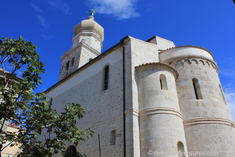 Kathedrale Mariä Himmelfahrt in Krk-Stadt