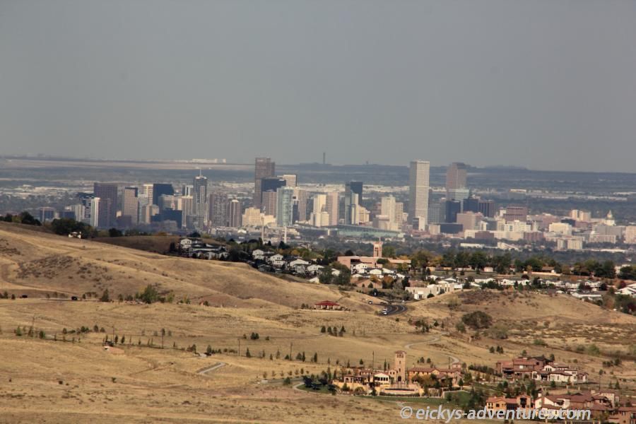 Skyline von Denver vom Red Rocks Park Skyline von Denver vom Red Rocks Park