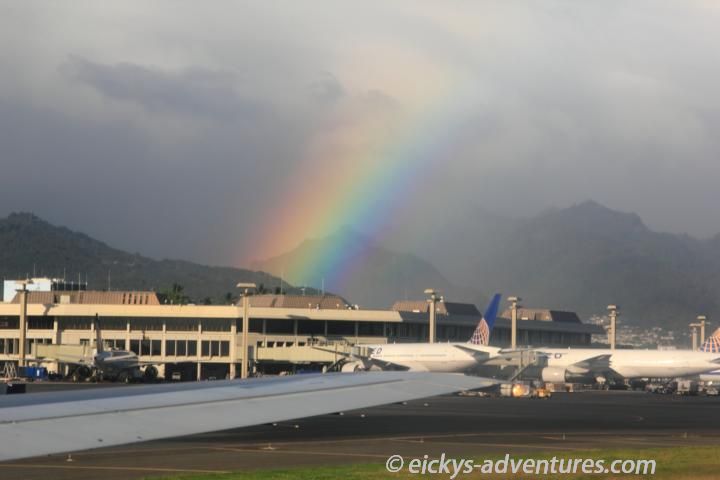 Regenbogen über Oahu