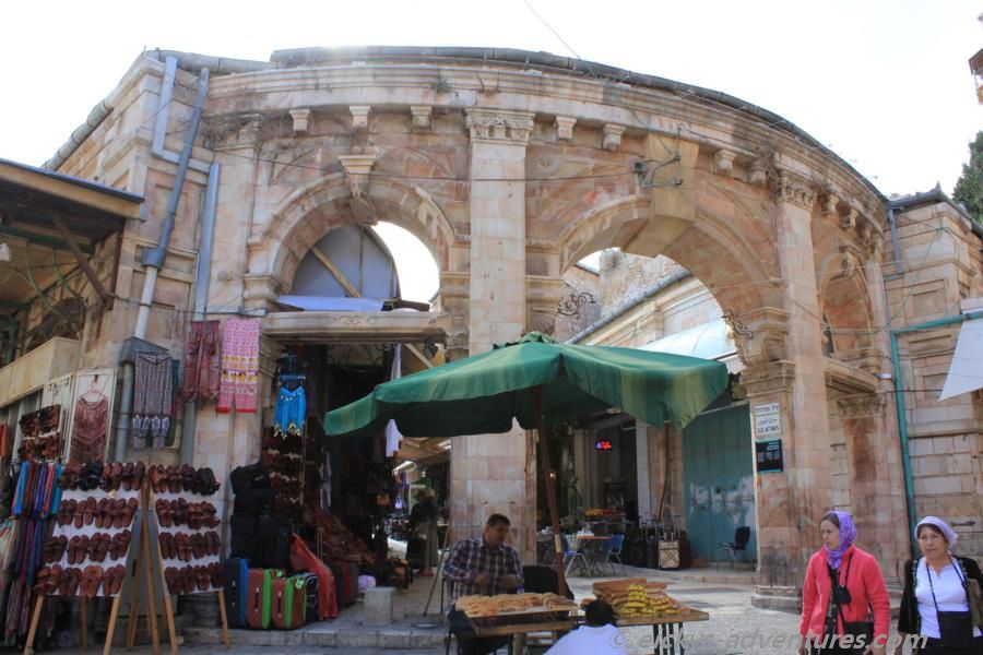 in der Altstadt von Jerusalem in der Altstadt von Jerusalem