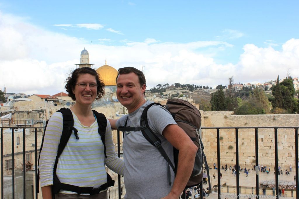 Sandra und Frank in Israel