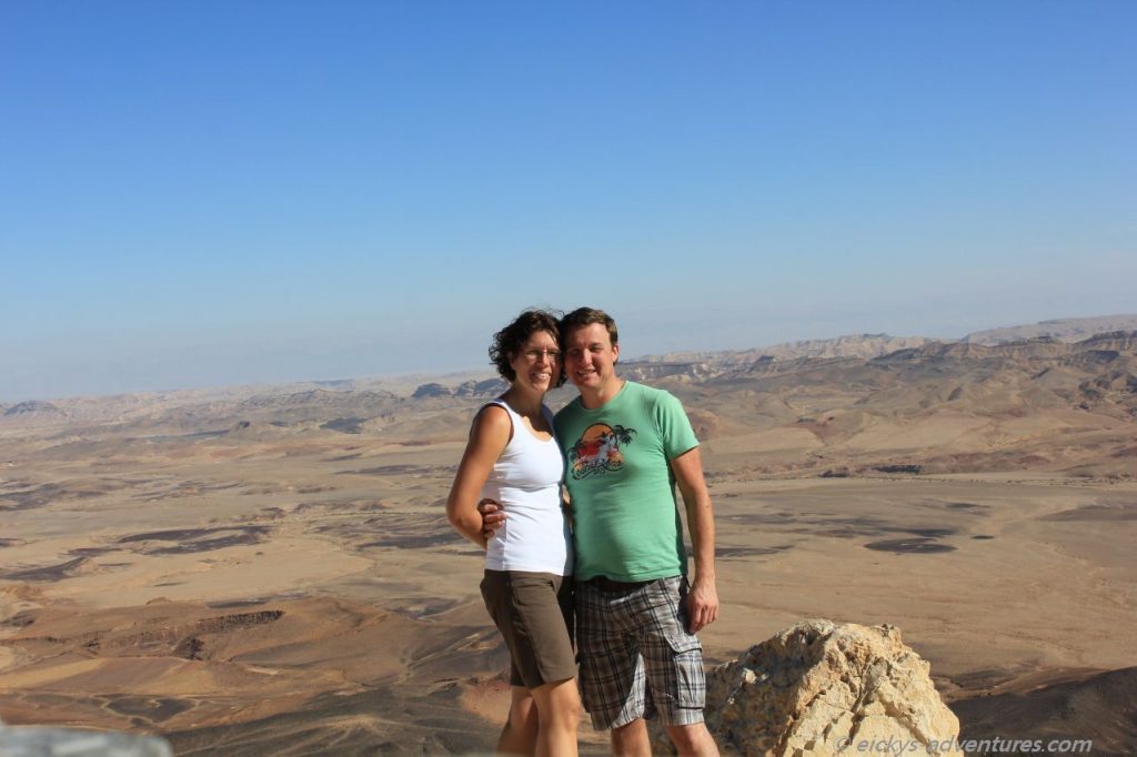 Sandra und Frank in Israel
