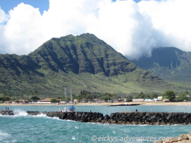 Blick auf die Küste vom Ku‘ilioloa Heiau Blick auf die Küste vom Ku‘ilioloa Heiau
