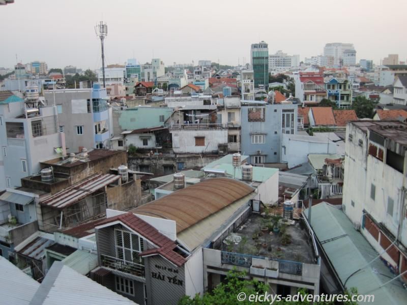 Saigon, Blick vom Balkon