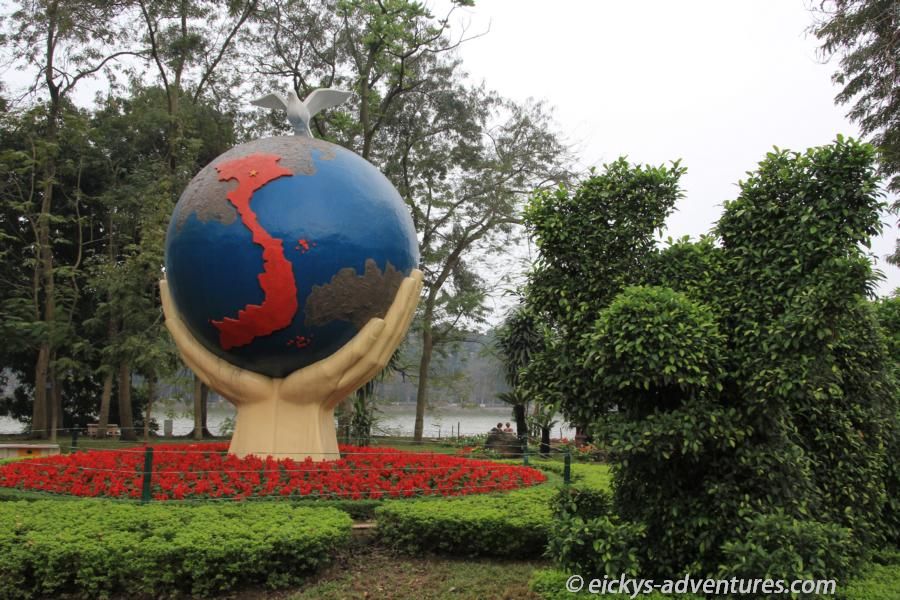 am Hoan-Kiem Lake, Hanoi am Hoan-Kiem Lake, Hanoi