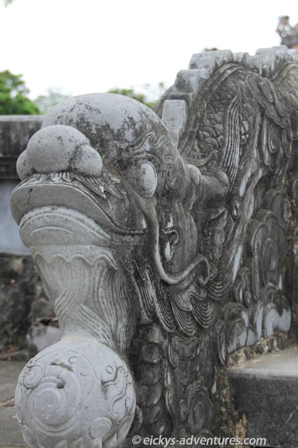 in der kaiserlichen Zitadelle in Hue in der kaiserlichen Zitadelle in Hue