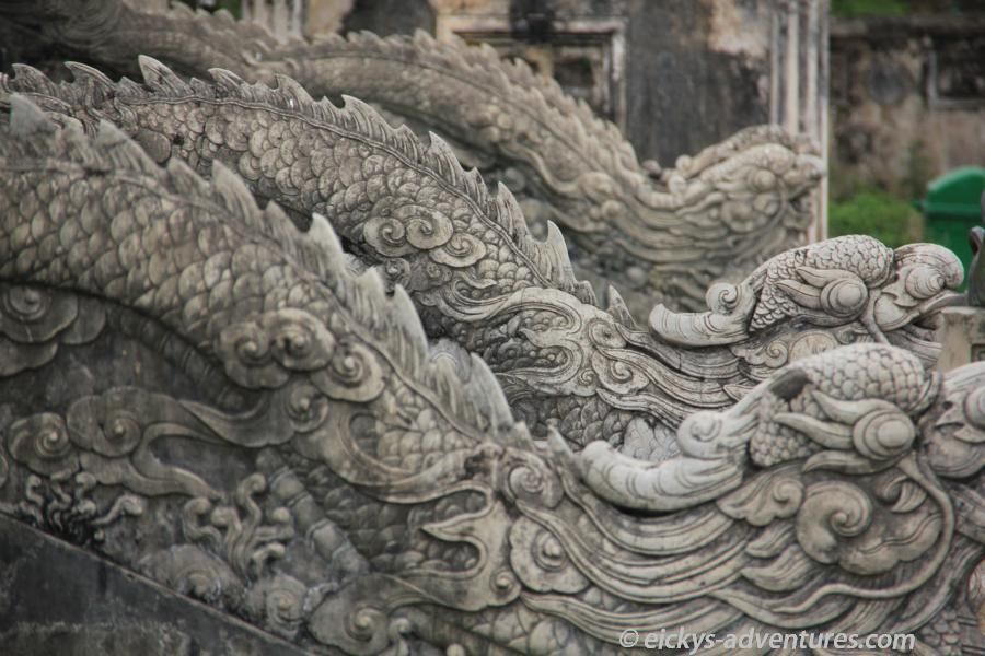in der kaiserlichen Zitadelle in Hue in der kaiserlichen Zitadelle in Hue