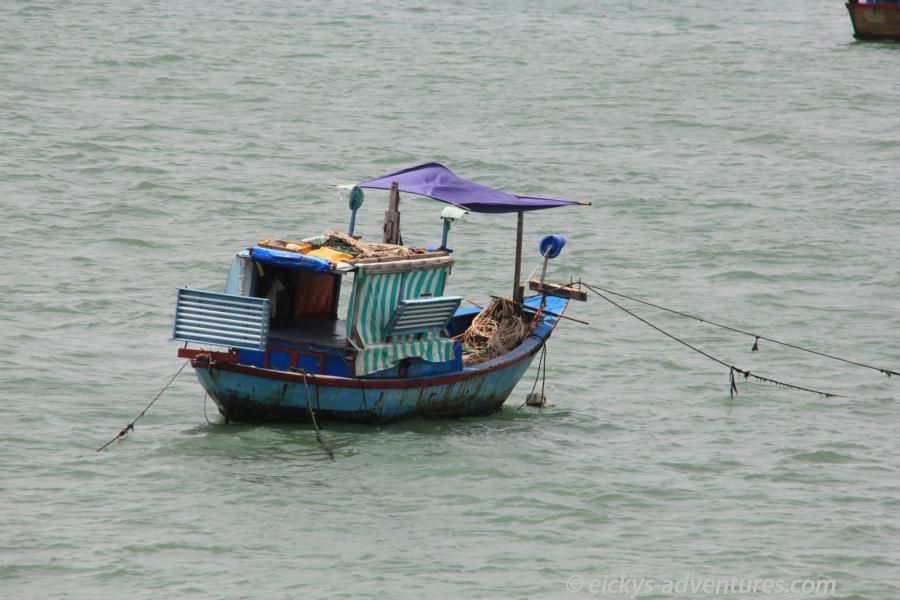 Fischerboot nördlich von Nha Trang