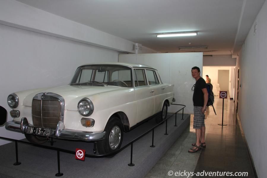 im Keller - Wiedervereinigungspalast Reunification Palace, Saigon im Keller - Wiedervereinigungspalast Reunification Palace, Saigon