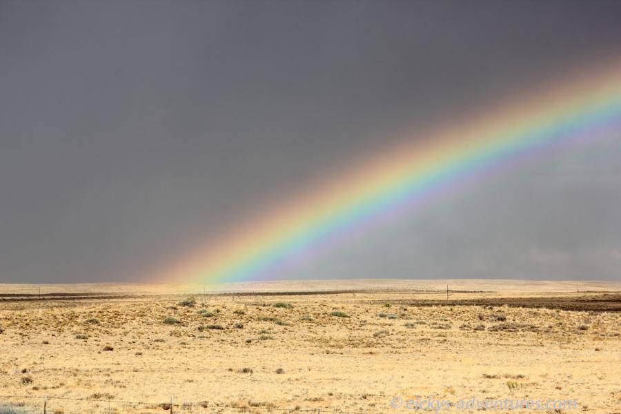 Regenbogen über den Bistis Regenbogen über den Bistis