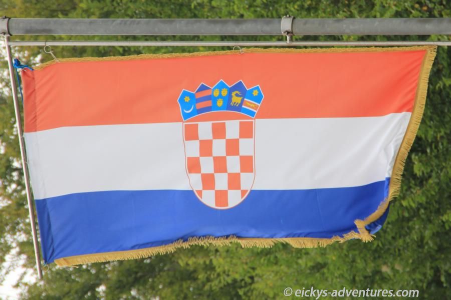 Kroatische Flagge Kroatische Flagge