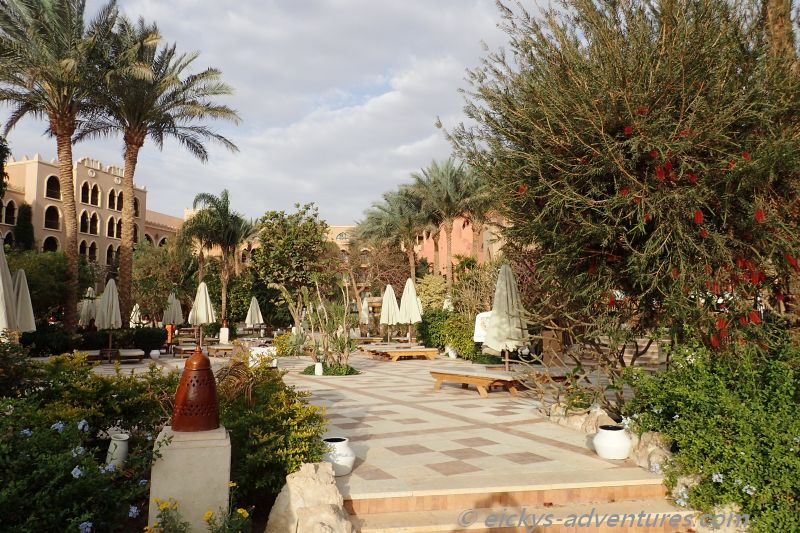 weitläufige Anlage des Makadi Palace weitläufige Anlage des Makadi Palace