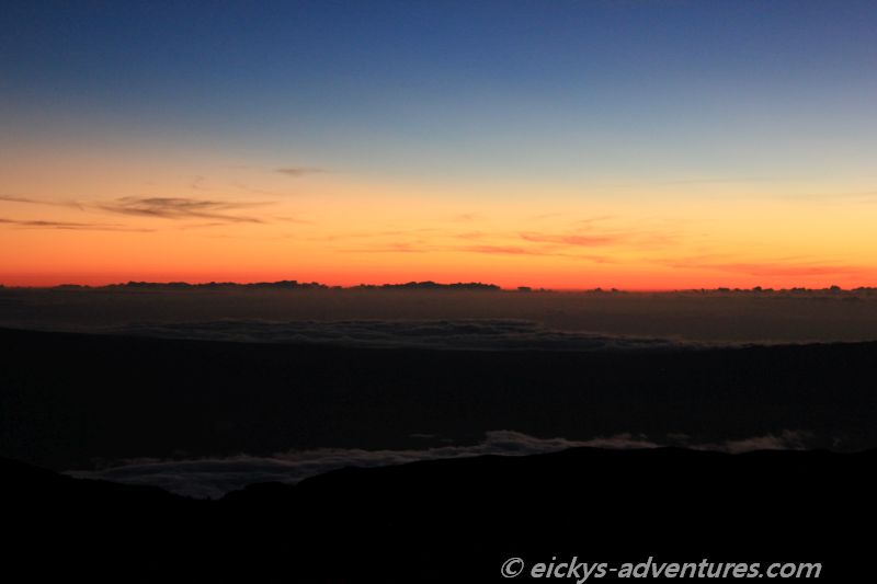 Sonnenuntergang auf dem Mauna Kea Sonnenuntergang auf dem Mauna Kea