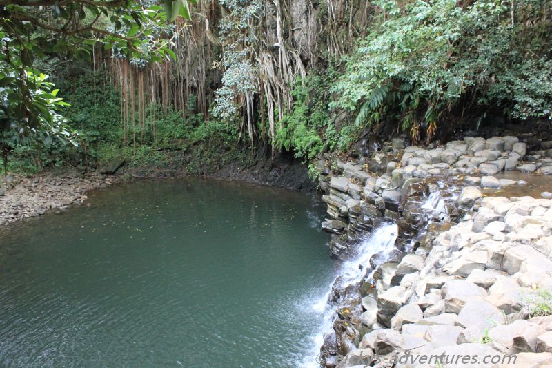 Twin Falls von oben Twin Falls von oben
