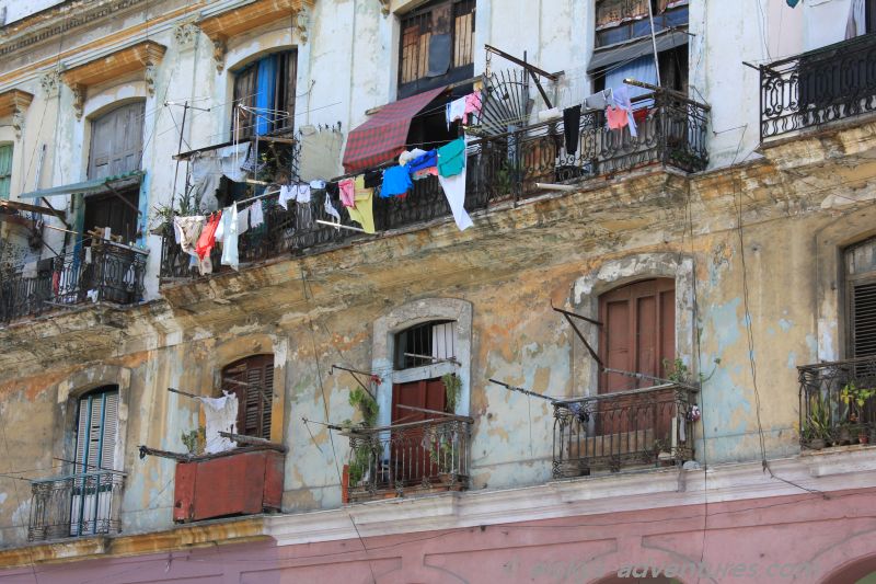 Häuserfronten in Havanna Häuserfronten in Havanna