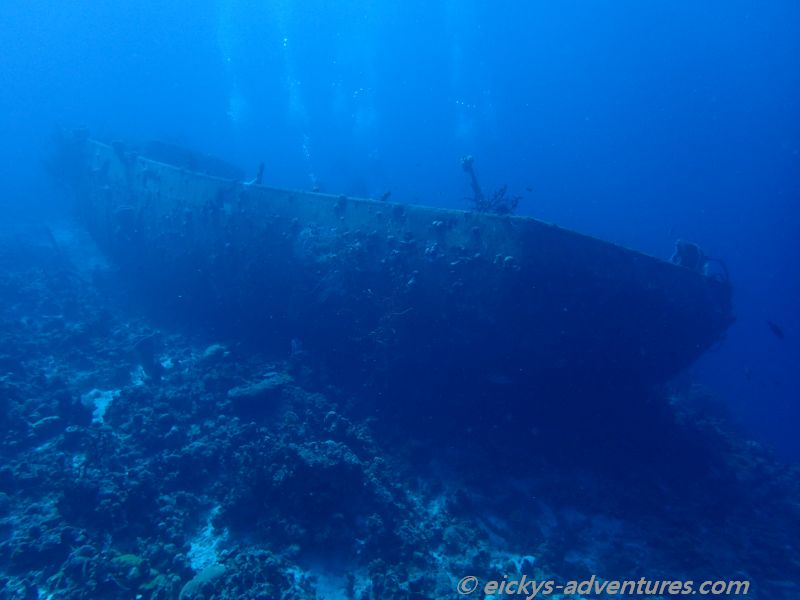 Tauchgang an der Cueva de los Pecos Tauchgang an der Cueva de los Pecos