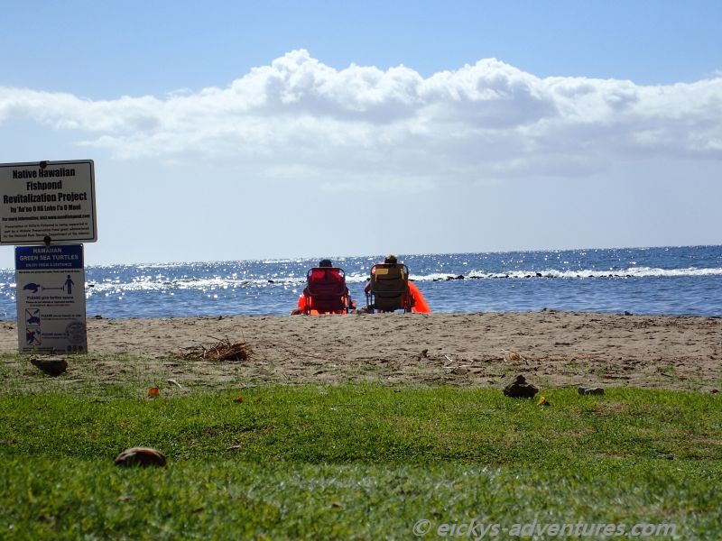 gemütlich, so ein Beach Chair gemütlich, so ein Beach Chair