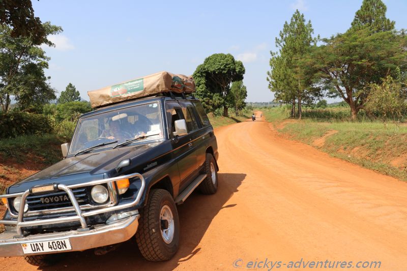 auf dem Weg zum Murchison Falls National Park auf dem Weg zum Murchison Falls National Park