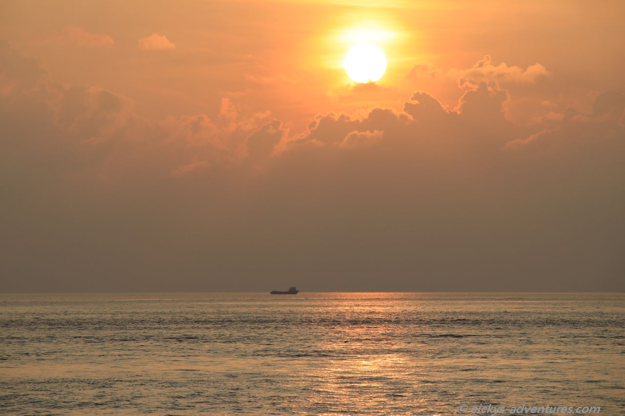 Sonnenuntergang auf den Malediven Sonnenuntergang auf den Malediven