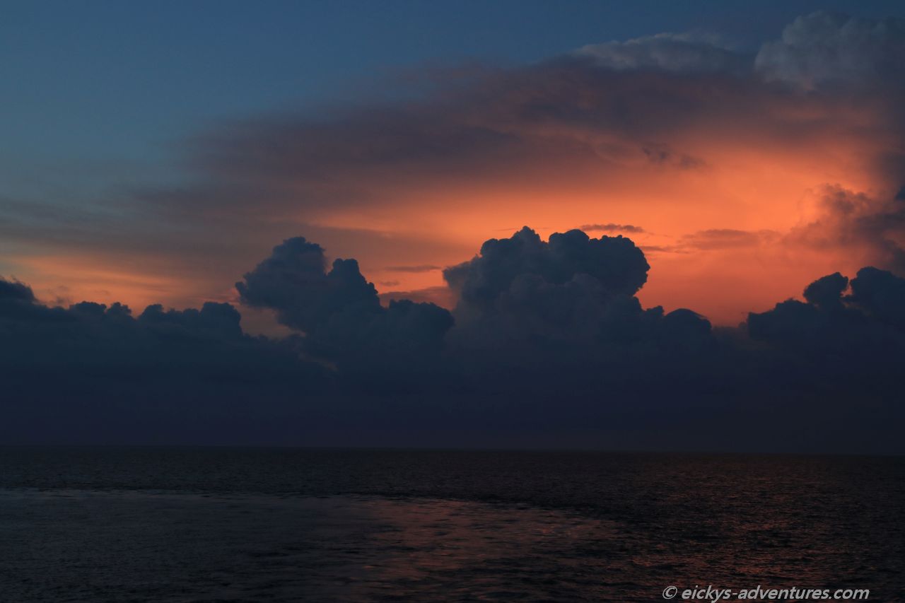 Sonnenuntergang auf den Malediven Sonnenuntergang auf den Malediven