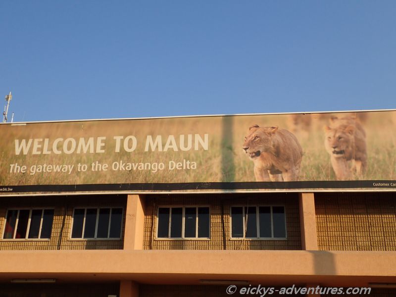 Flughafen in Maun Flughafen in Maun