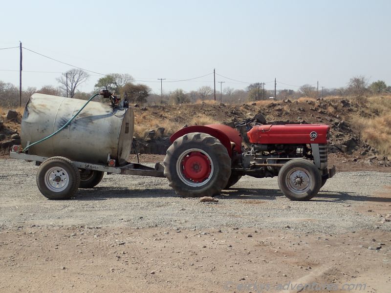 Straßenszene in Botswana Straßenszene in Botswana