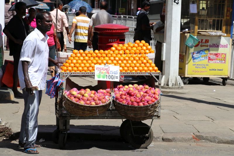 Straßenimpressionen in Kandy Straßenimpressionen in Kandy