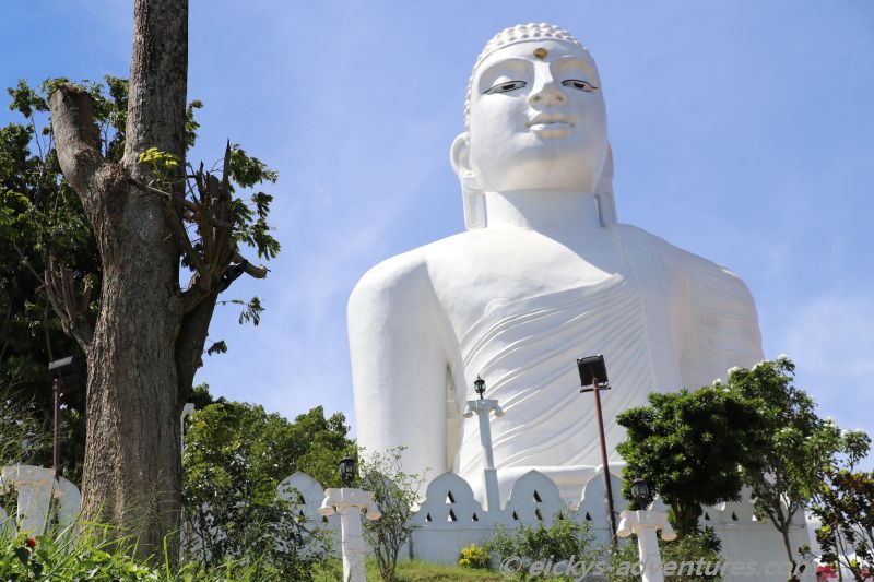 weißer Buddha Bahira Wakanda Tempel