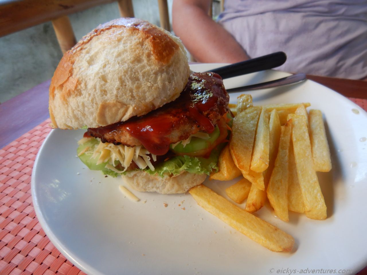 Einkehr im Warung Ole in Amed Einkehr im Warung Ole in Amed