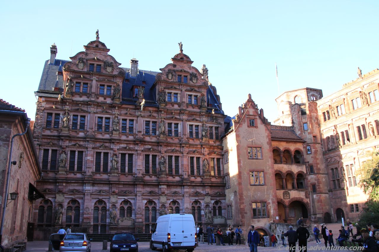 das Heidelberger Schloss das Heidelberger Schloss