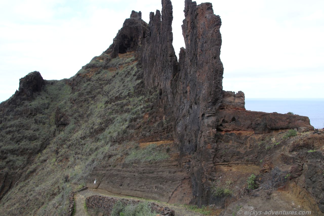 Küste kurz vor Corvo Küste kurz vor Corvo