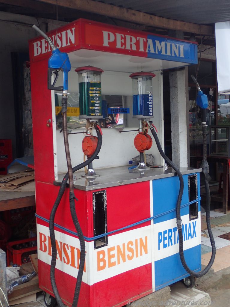 Tankstelle in Bedugul, Bali Tankstelle in Bedugul, Bali