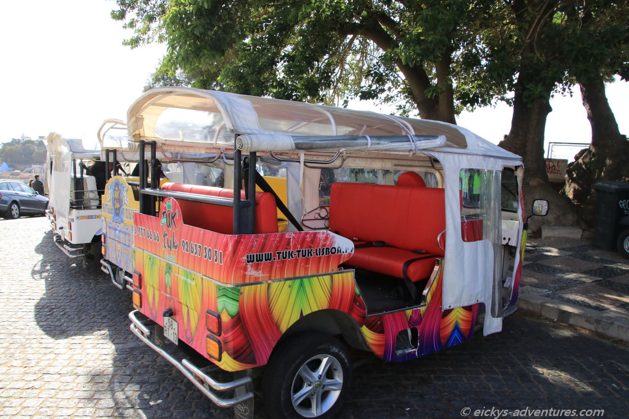 Tuk Tuks in Lissabon Tuk Tuks in Lissabon