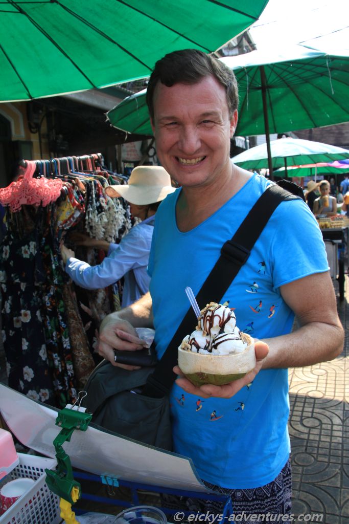 leckeres Kokosnusseis leckeres Kokosnusseis