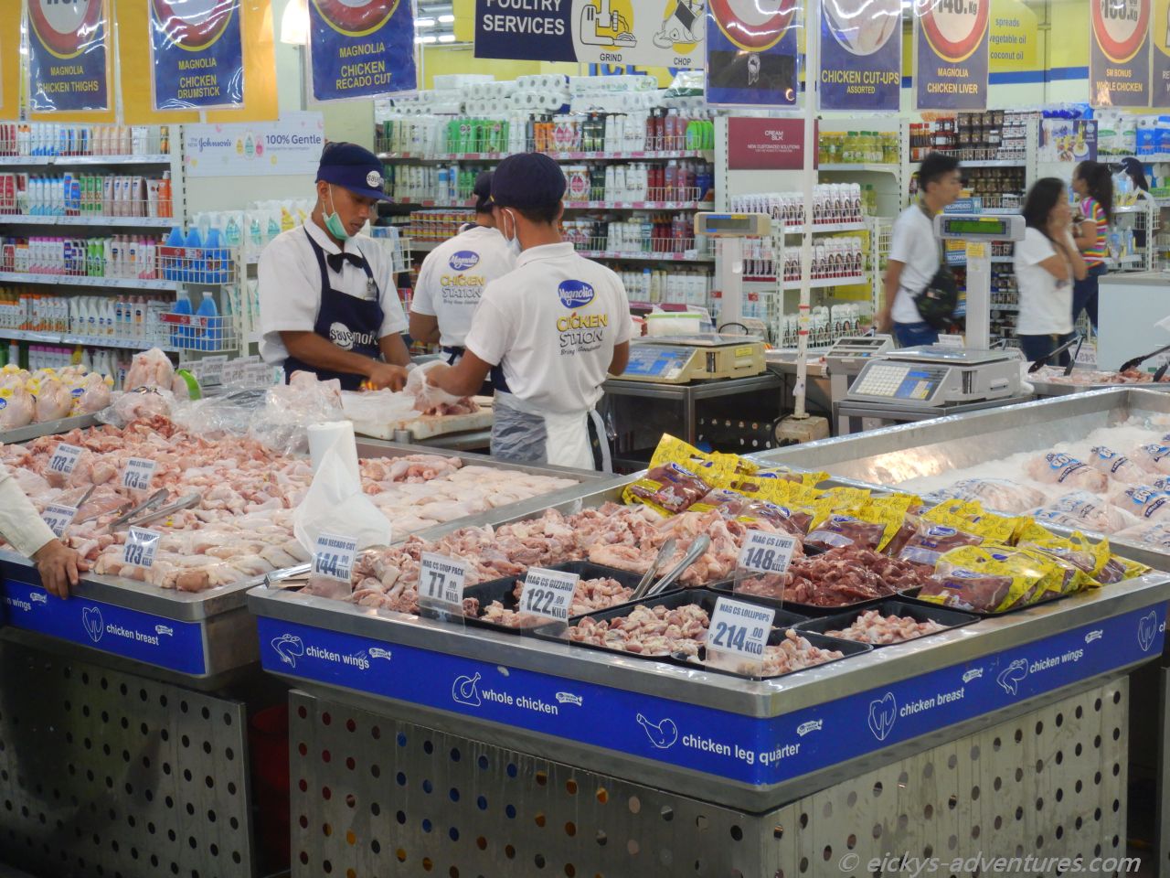 im Supermarkt in Mactan, Cebu im Supermarkt in Mactan, Cebu